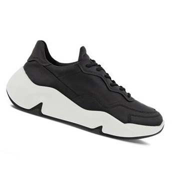 Ecco Tjock Sneakers Dam Svarta | SE 214UZG